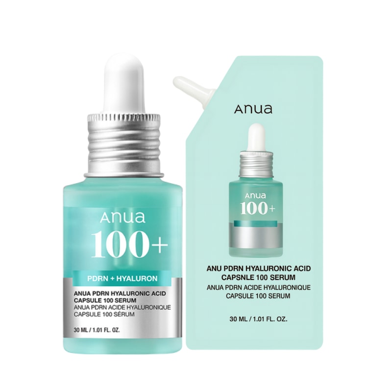 PDRN ヒアルロン酸 カプセル100 セラム アンプル 30ml+詰め替え30ml, 1個 / 韓国 人気 化粧品 pdrn ヒアルロン酸 美容液