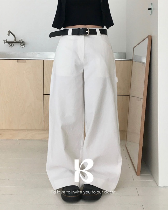 [MADE] ミドルカーペンターディテールロングパンツ pt1488