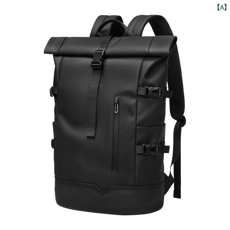 お安く提供1516インチ 旅行用 アウトドア バッグ スクール メンズ大容量 パック バック トップ ロール ナイジェル 大容量 軽い 40代 30代