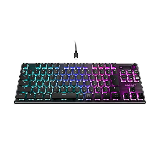 色：ボディーカラー:ブラック LED:フルカラー サイズ：日本語配列(テンキーレス) ROCCAT
