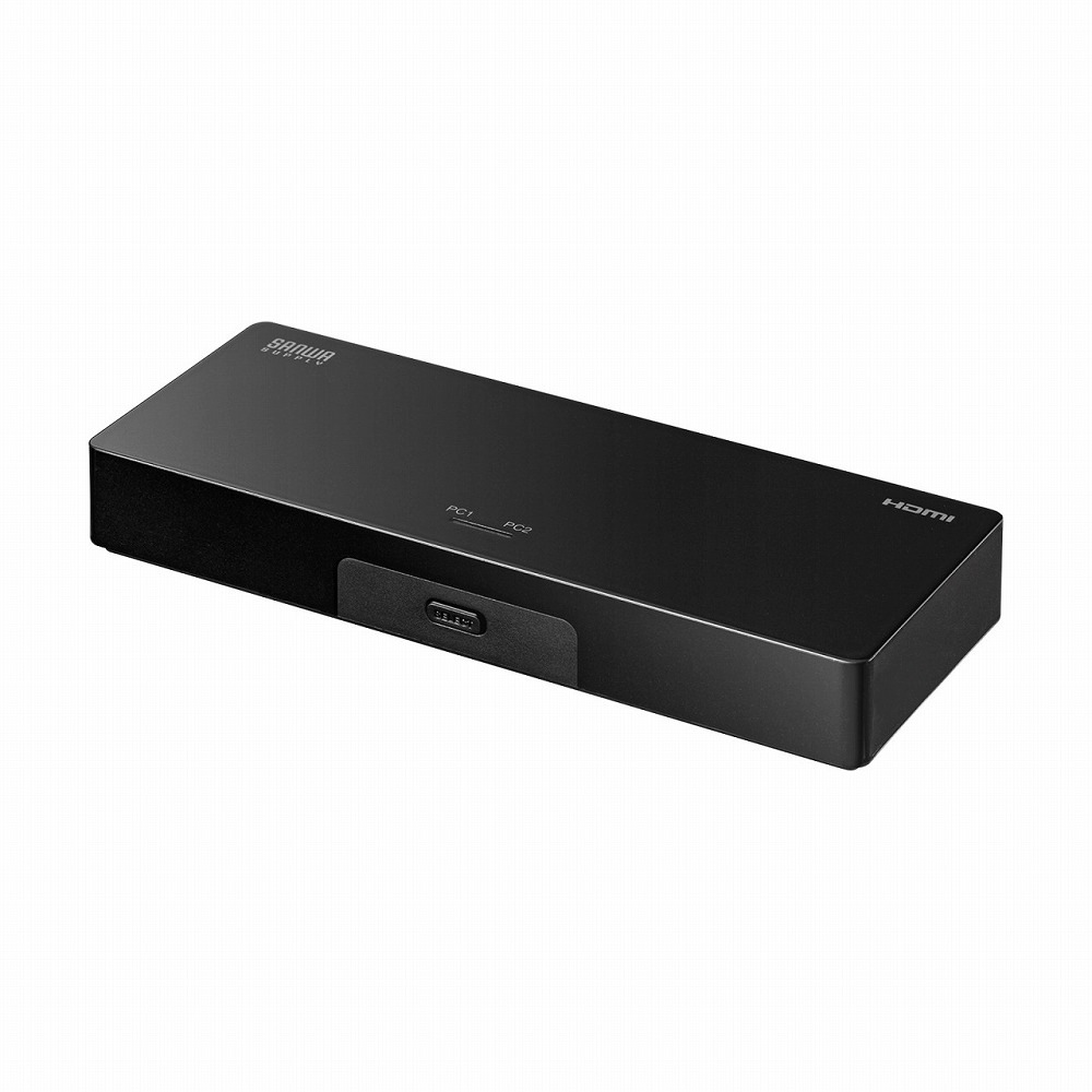 サンワサプライ 4K対応HDMIパソコン切替器(エミュレーション非搭載・2:1) SWKVM2HUUS