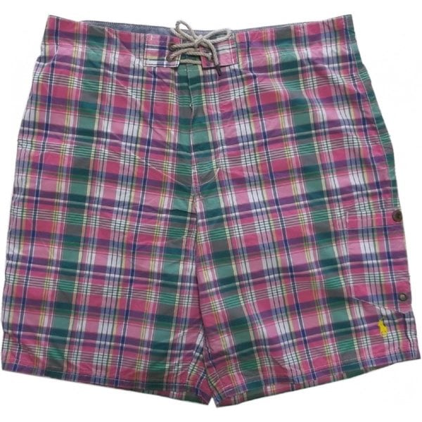 海水パンツ 水着 チェック ピンク PR6-098 8,408円