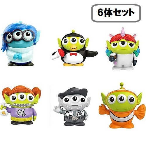 ディズニー / ピクサー コスチュームエイリアン 6体セット フィギュア