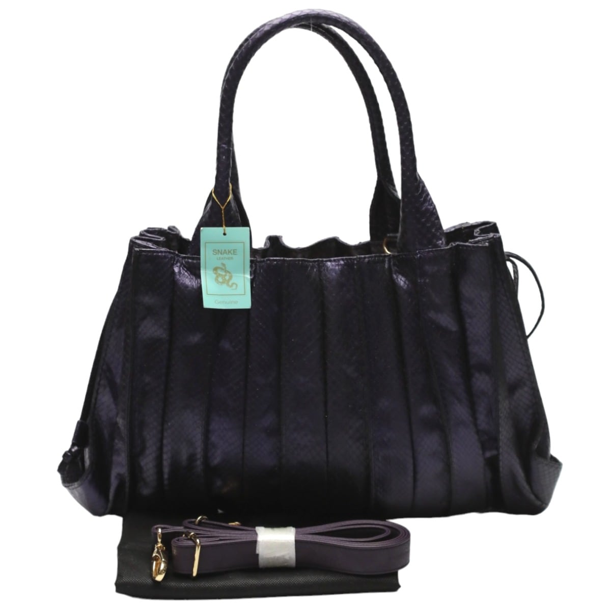 スネーク14682A ショルダーストラップ付 訳あり 2WAYショルダーバッグ ガンパープル