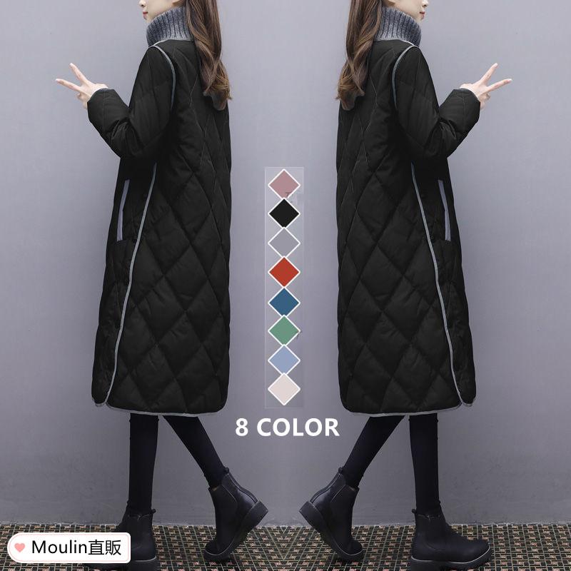 レディースダウンコート人気品レディース中綿コートダウンジャケット秋冬カジュアルダウンコート軽量大きいサイ作