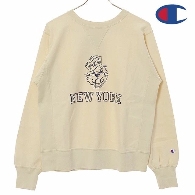 リバースウィーブ クルーネック スウェットシャツ [C3-B013] REVERSE WEAVE CREW NECK SWEATSHIRT メンズ トップス トレーナー CREAM 正規取扱店 6,902円