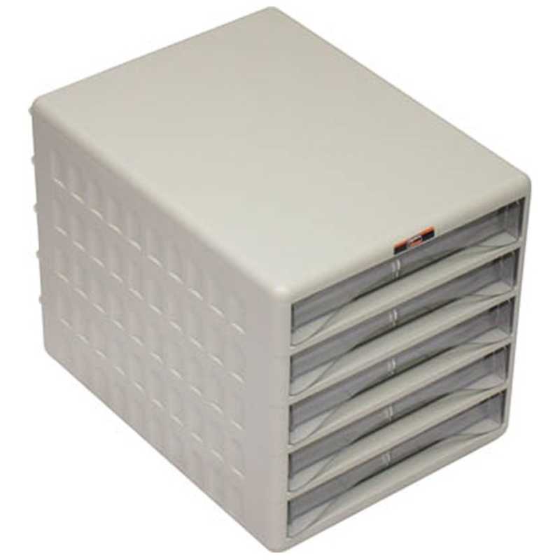 トラスコ中山　レターケース 引き出しA4浅型5個　TOA4S5