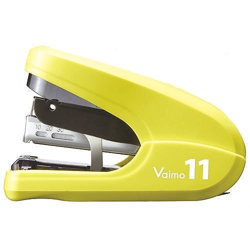 （まとめ買い）フラットホッチキスバイモ11フラット黄 HD-11FLK/Y 00071128 [x3]