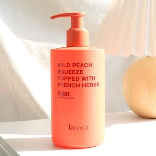 クオカ クオカ ワイルドピーチ ハンドボディウォッシュ 300ml