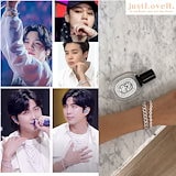【justLoveR.】Maven Sqaure Bracelet ★ BTS ジミン着用 RM着用 just LoveR.(ジャストラバー) - Maven Bracelet SET - BTS RM