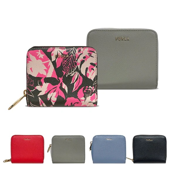 即発 二つ折り財布 財布 アウトレット 正規品 クラシック ミニサイズ 無地 レザーPS86CL0/PU32RZY