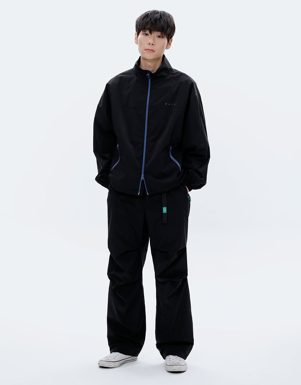 【MMLG】 WARM-UP JACKET : EVERY BLACK