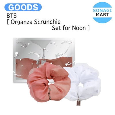 アイドル BTS FESTA Organza Scrunchie Set for Noon 2025 BTS Festa Official Merch 💙 📌 Water Ball - Php 2,950