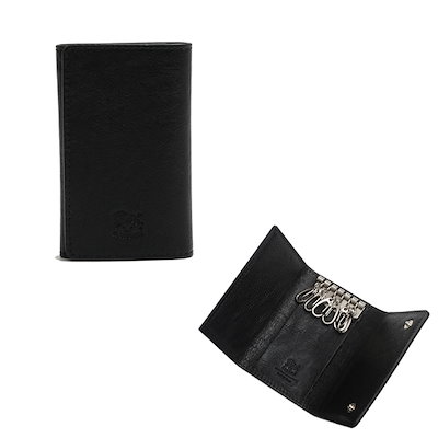 キーケース SKH142-PO0001-BK116N レザー ブラック