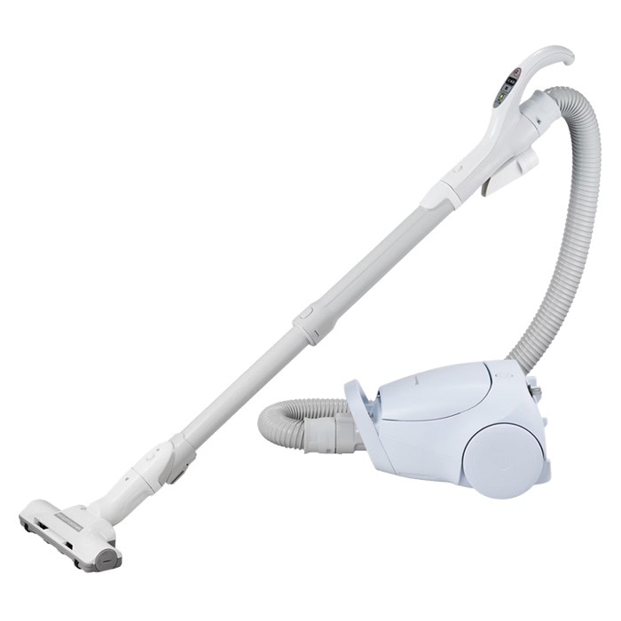 掃除機 紙パック式 クリーナー キャニスター MC-PJ24A-A ライトブルー