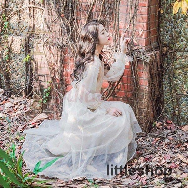 爆裂超特価 マキシワンピ　春夏　マキシワンピ 長袖ワンピース レディースワンピース 白ワンピース パーティードレス ロングワンピース