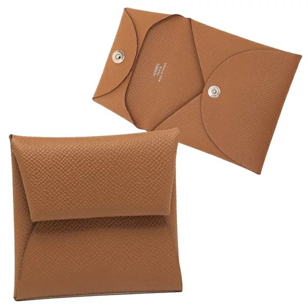 小銭入れ コインケース バスティア ゴールド W刻印 ブラウン メンズ レディース ユニセックス H041054CK 37