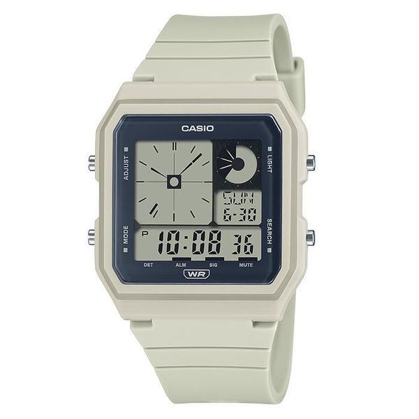 LF-20W-8A 共用バイオレジン ブラック腕時計