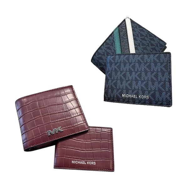 即発 アウトレット メンズ二つ折り財布 36F4LRVF2U/36U0LCOF2B