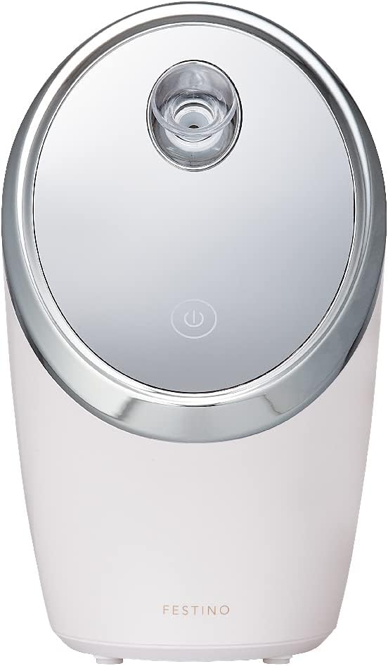 フェスティノ フェイシャル モイスト ナノスチーマー SMHB-015 (ホワイト) 15,070円