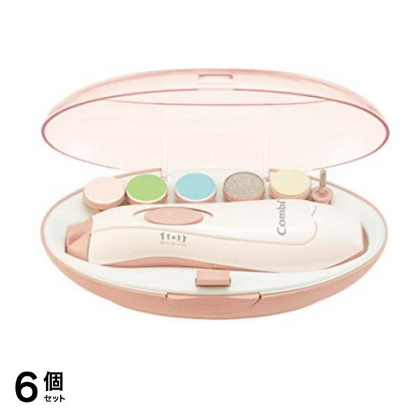 コンビ ベビーレーベル ネイルケアセット 1セット (レーベルベビーピンク) 6個セット