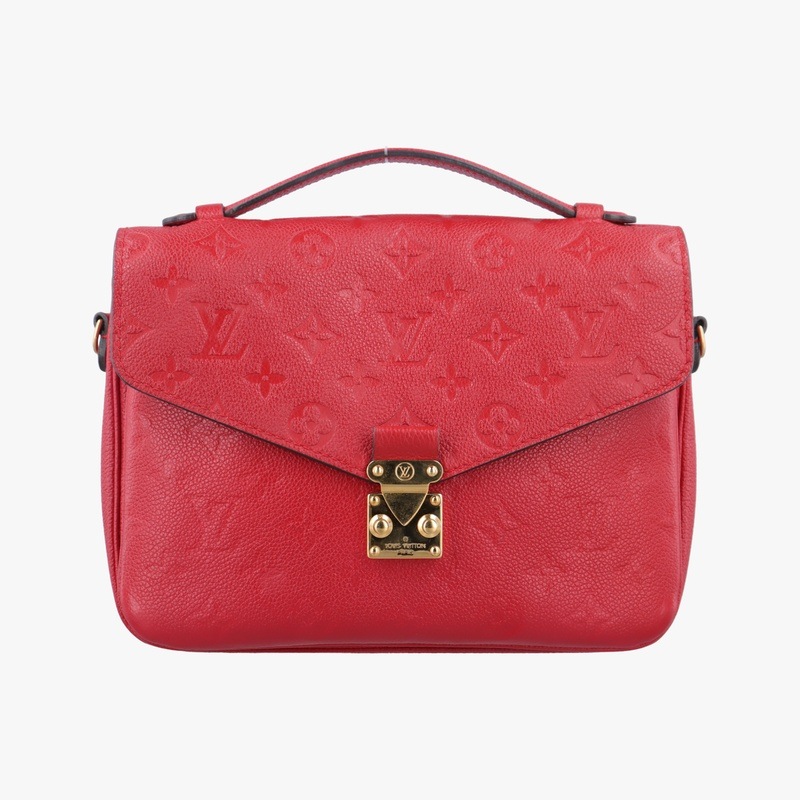 ポシェットメティスMMスカーレットモノグラム アンプラントM44155AR1188中古