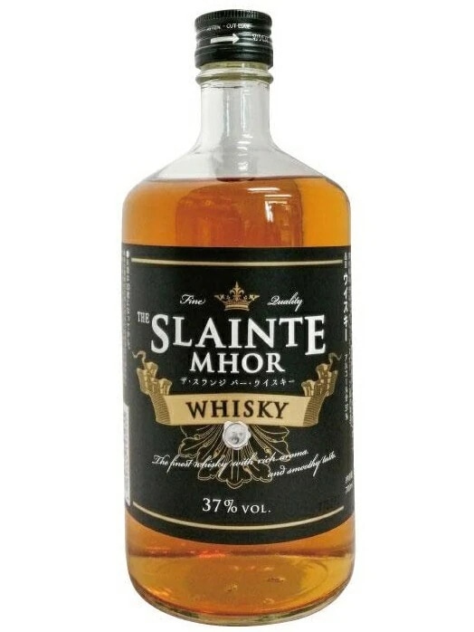 千寿酒造 ザ スランジバー ウイスキー THE SLAINTE MHOR WHISKY 37度 瓶 700ml1ケース/12本【北海道沖縄県東北四国九州地方は必