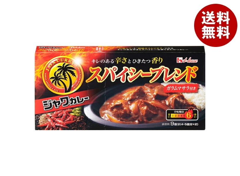 ハウス食品 ジャワカレー スパイシーブレンド 191g×10個入×(2ケース)
