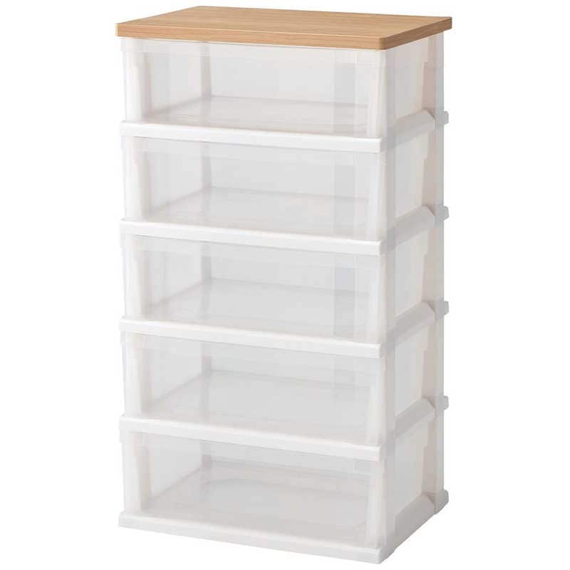 天馬　TENMA木製天板ストッカー550組立式5段 　110012847 7,268円