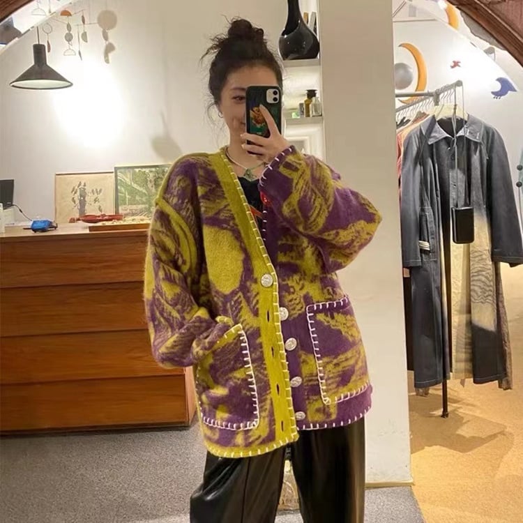 カーディガン ニット セーター レディース トップス 人気 おすすめ おしゃれ お洒落 激安 安い プチプラ 上着 羽織り 長袖 ロング オーバーサイズ 美シルエット wto0950