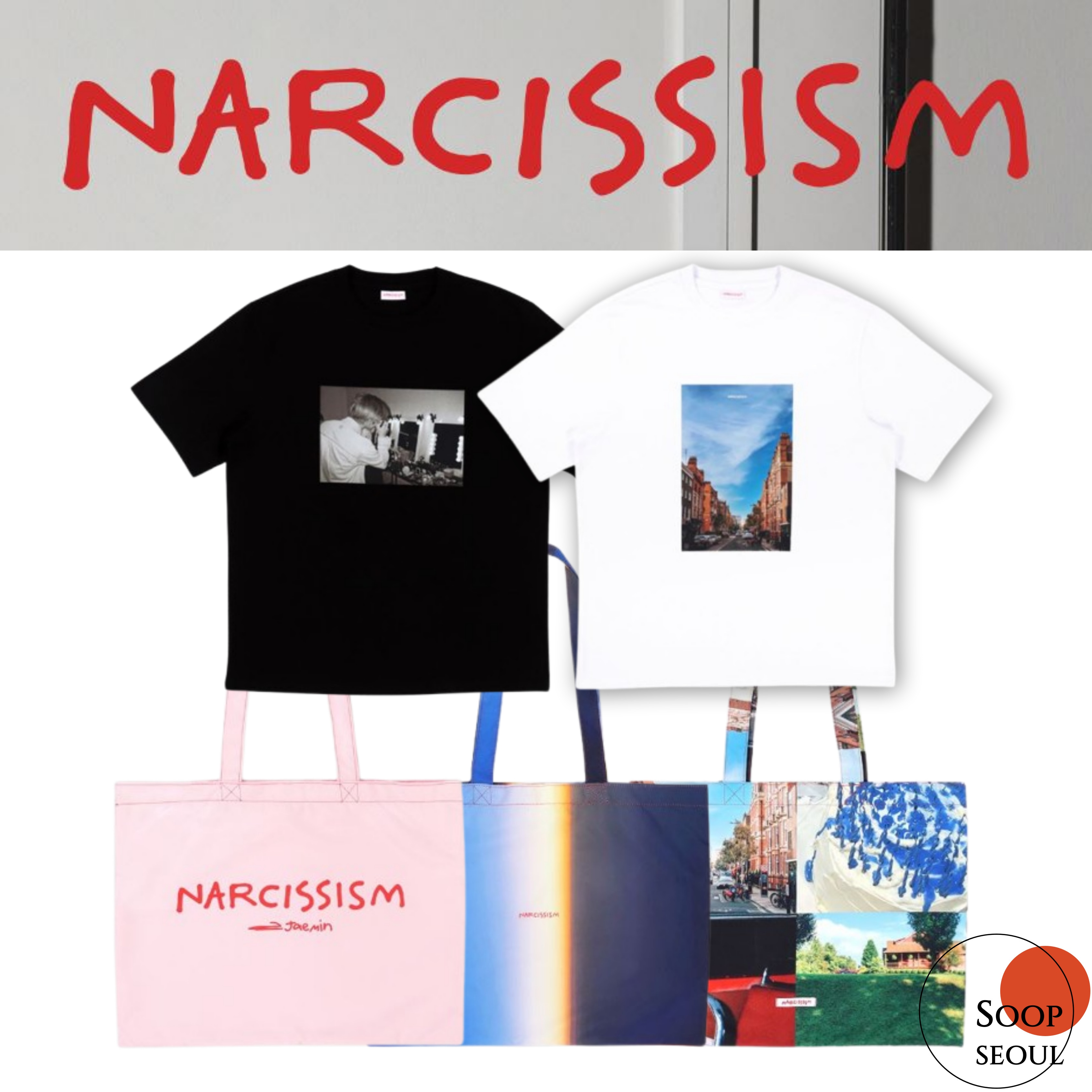 【公式】 NARCISSISM : NCT JAEMIN 1st PHOTO EXHIBITION Official MD / ECO BAG T-SHIRT 5,169円