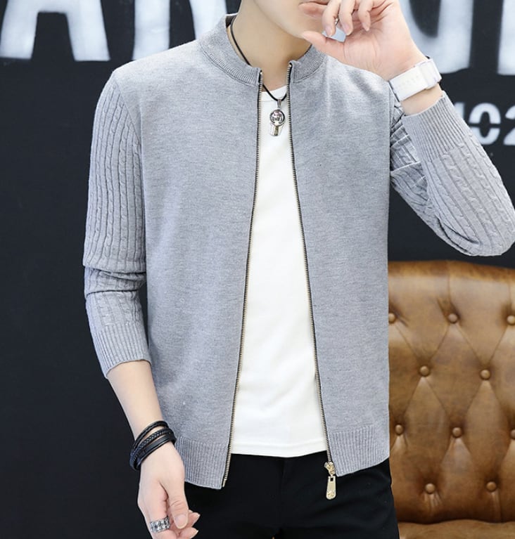 トップス 上着 人気 おすすめ おしゃれ お洒落 激安 安い プチプラ カーディガン ニット セーター 長袖 ロング タイト 裾リブ ラウンドネック 丸首 無地 ケーブル ニット 可愛い s