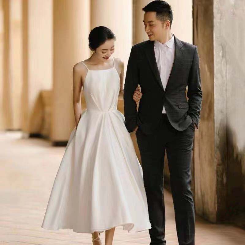 高級感 気質 パーティードレス人気 2024 新作 ワンピース 花嫁ロングドレス 結婚式ワンピース