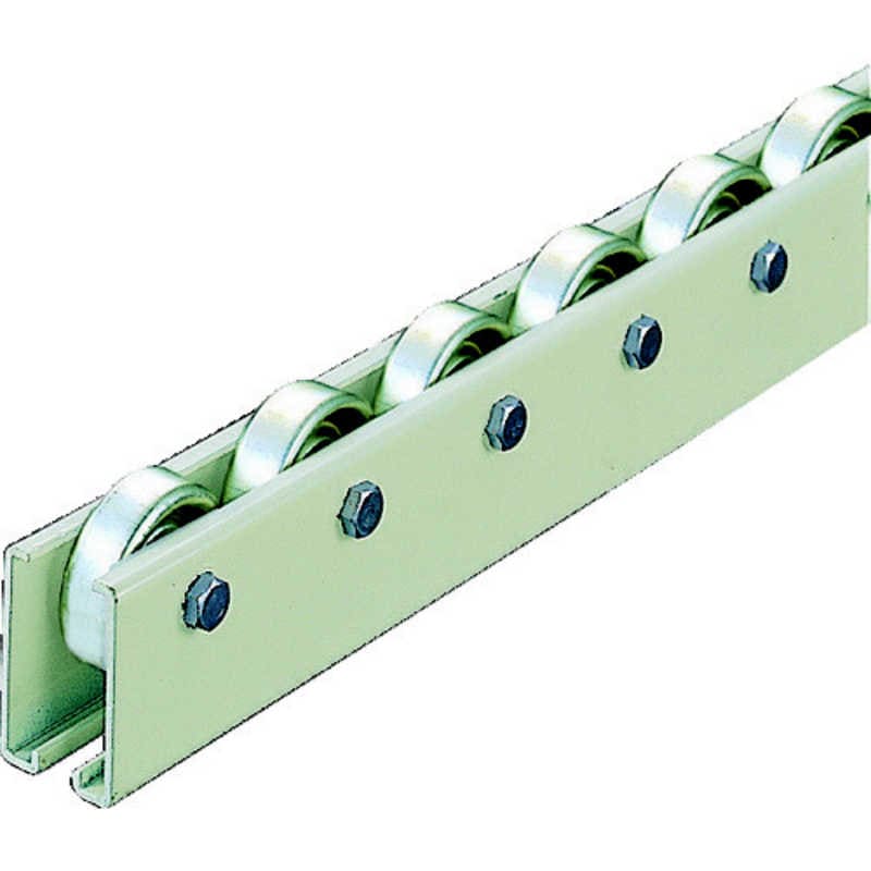 トラスコ中山　ホイールコンベヤ プレス製Φ38X12 P100XL1800　V38S1001800