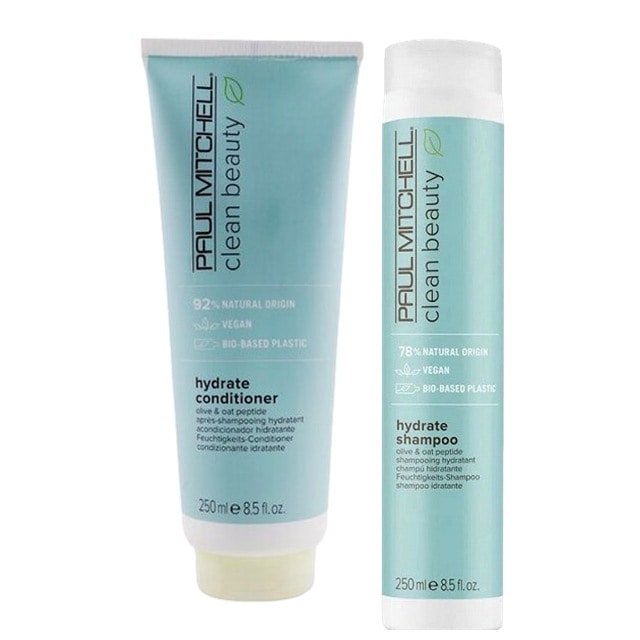 クリーン ビューティー ハイドレイト シャンプー と クリーン ビューティー ハイドレイト コンディショナー のセット 250mlx2