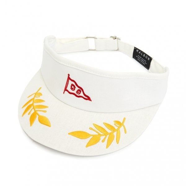 [ゴルフ] ヨットクラブ M 7530 WHT 共用ゴルフバイザー帽子