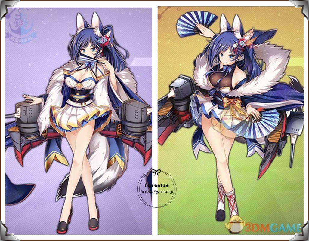 超可爱の コスプレ衣装 アズールレーン Azur Lane 夕立/神通 セット