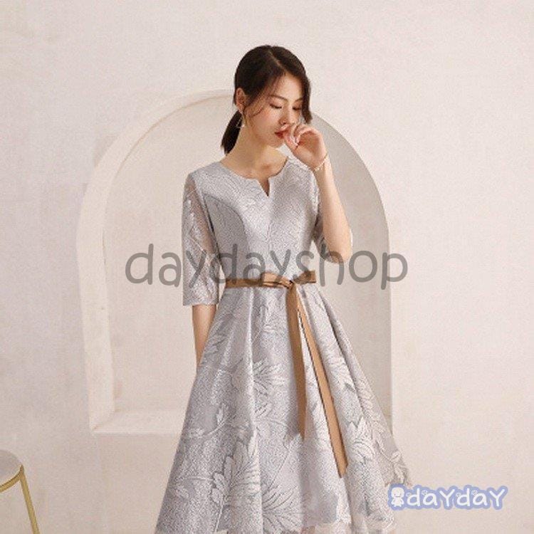 パーティードレス お呼ばれドレス 結婚式ドレス 結婚式 ワンピースドレス