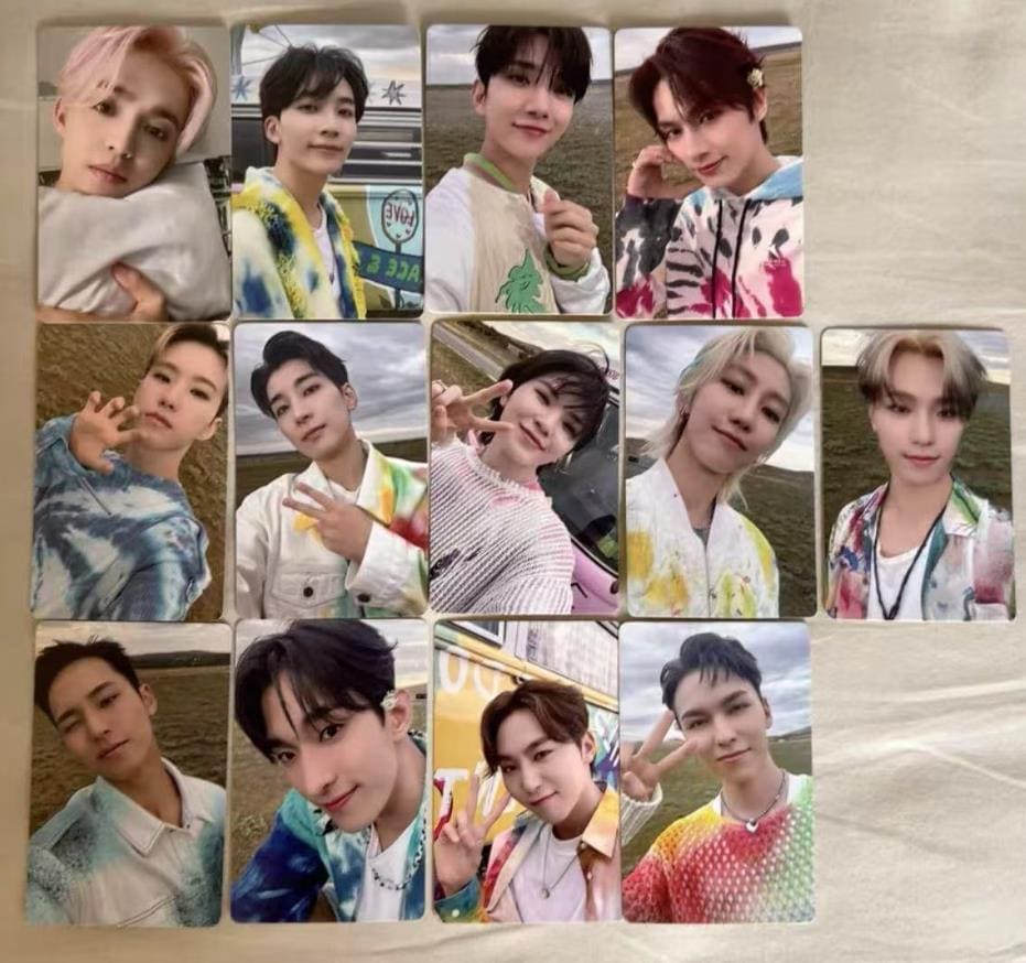 公式品　SEVENTEEN 11th Mini HEAVEN 一直娯 ヨントンＢ　全員13枚　セット