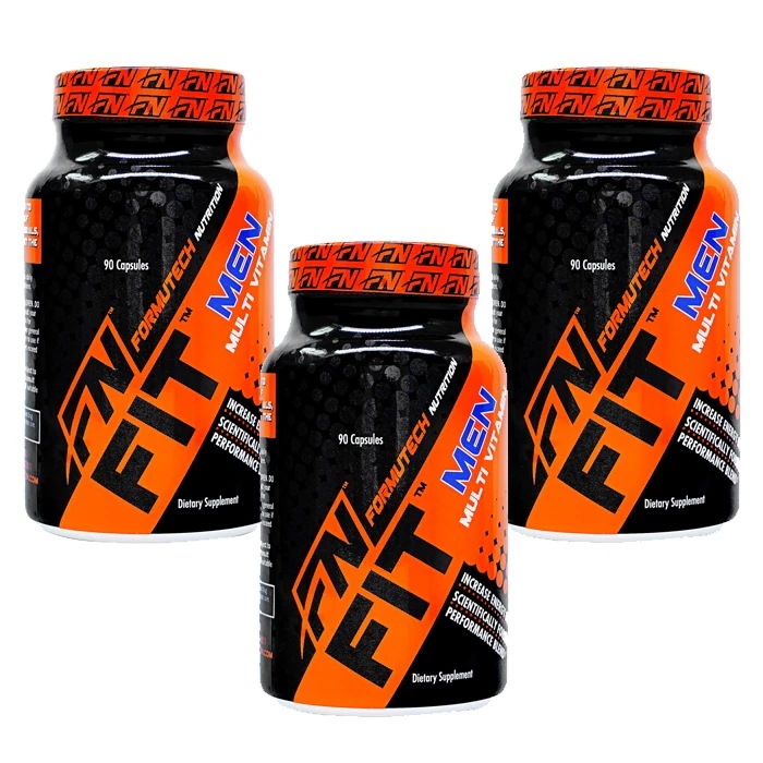 【男性用】フィットメンマルチビタミン 90錠 3本セット Formutech FitMenMultiVitamin 海外発送 国際郵便発送