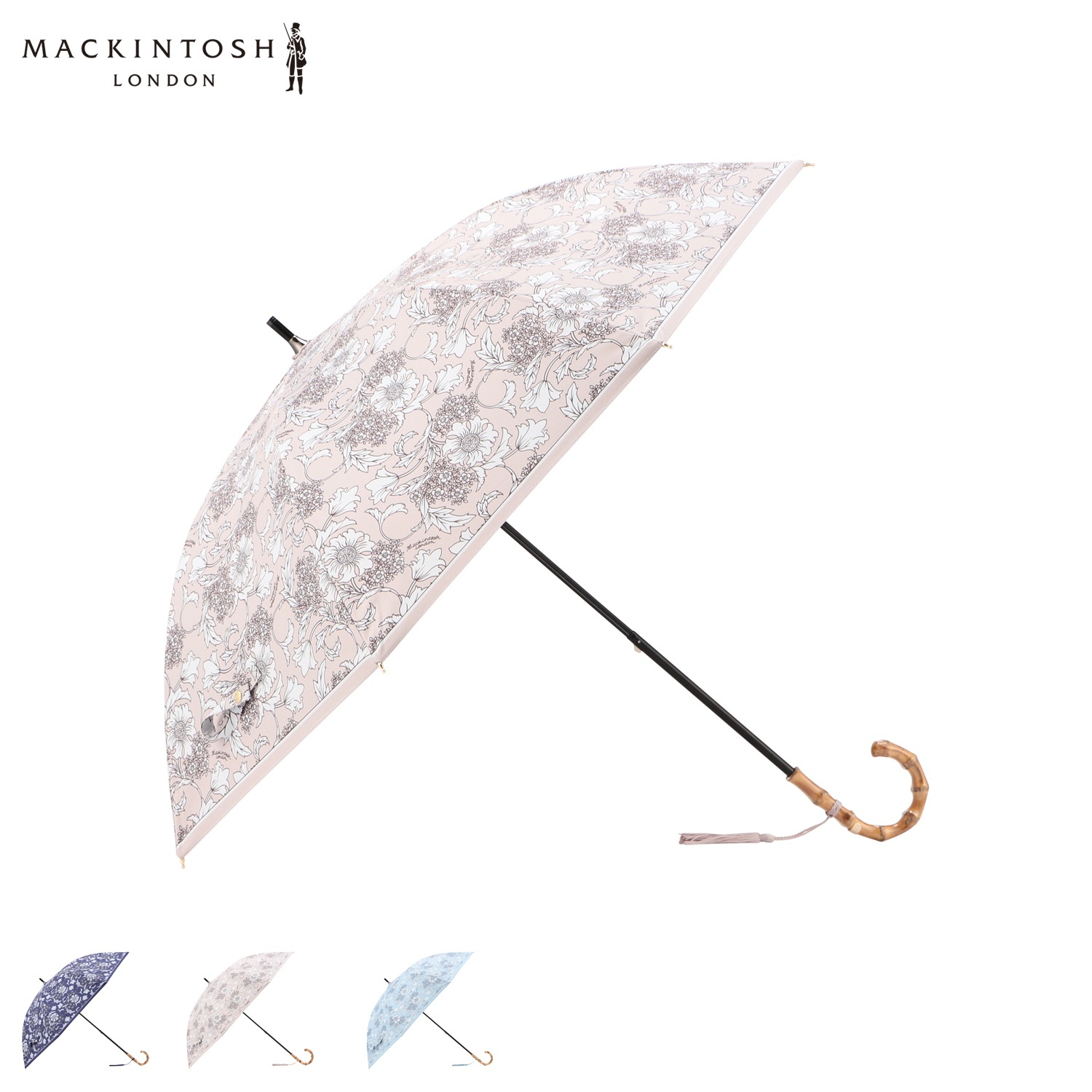 マッキントッドン 日傘 レディース 遮光 晴雨兼用 ショート傘 ネイビー ベージュ ミント 1ML 23002 7,814円