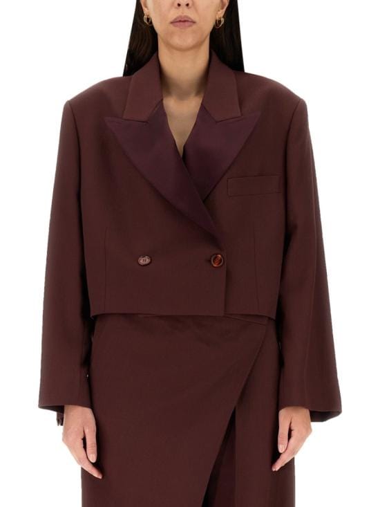 ACNE STUDIOS Women Jackets AH0218 AD6 Burgundy