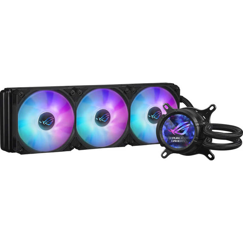 ASUS エイスース　水冷クーラー　ROG/STRIX/LC/3/360/ARGB/LCD