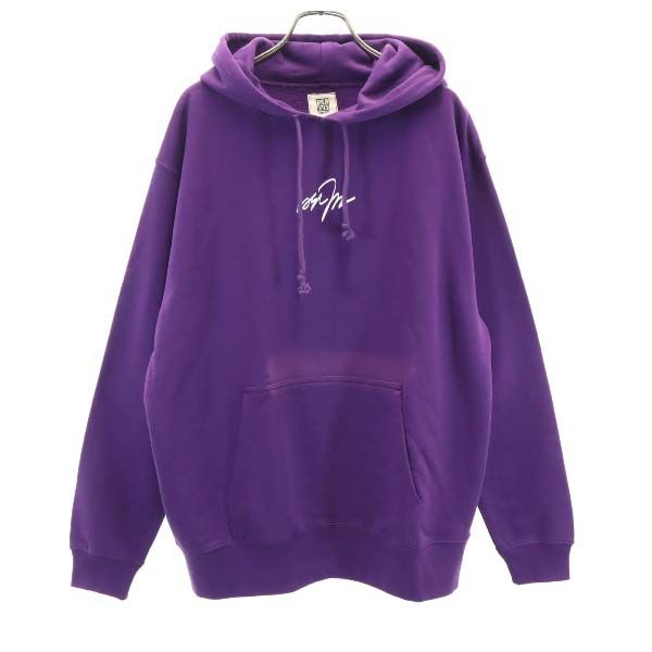 未使用 バースト222 18AW 日本製 長袖 スウェットパーカー 2 紫 vast222 メンズ