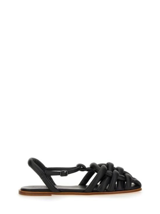 HEREU Women Sandals CABE2WFS25 001 1 BLACK Black