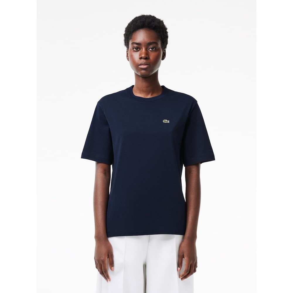 LACOSTE 女性用リラックスフィットベーシックショートスリーブ T シャツ TF7215-54G 166 Q2NTF7215-54G166 22,095円