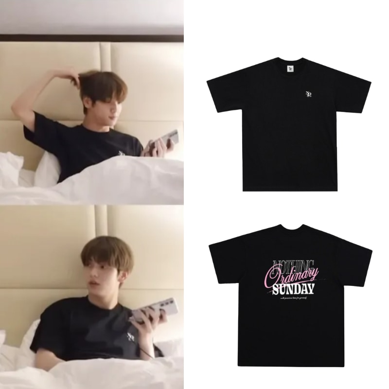 【TXTスビン着用】オーバーサイズ半袖Tシャツ