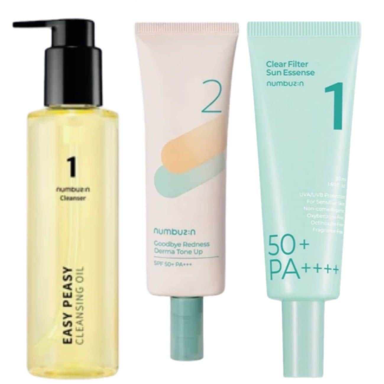 1番クレンジングオイル 1番サンクリーム 50ml SPF50+PA++++ 2番 グッドバイレッド グリーンダーマ カバートーンアップ SPF50 + PA +++