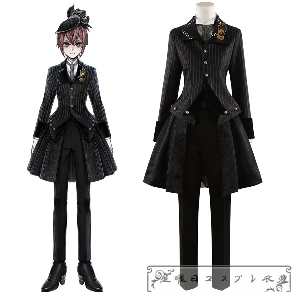 ツイステ Lost in the book ナイトメアースーツ 始まりのハロウィーン リドル コスプレ衣装 コスチューム