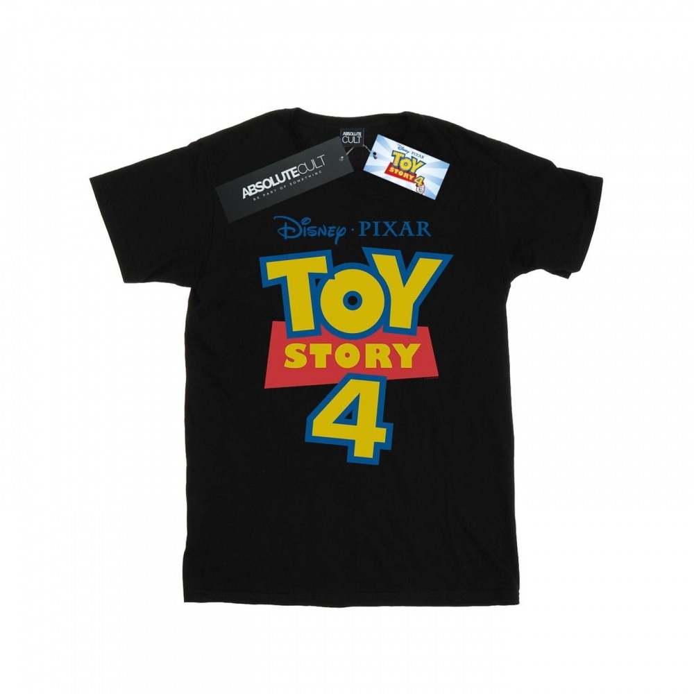 (英国より直送) Disney メンズトイストーリー 4 ロゴ T シャツ